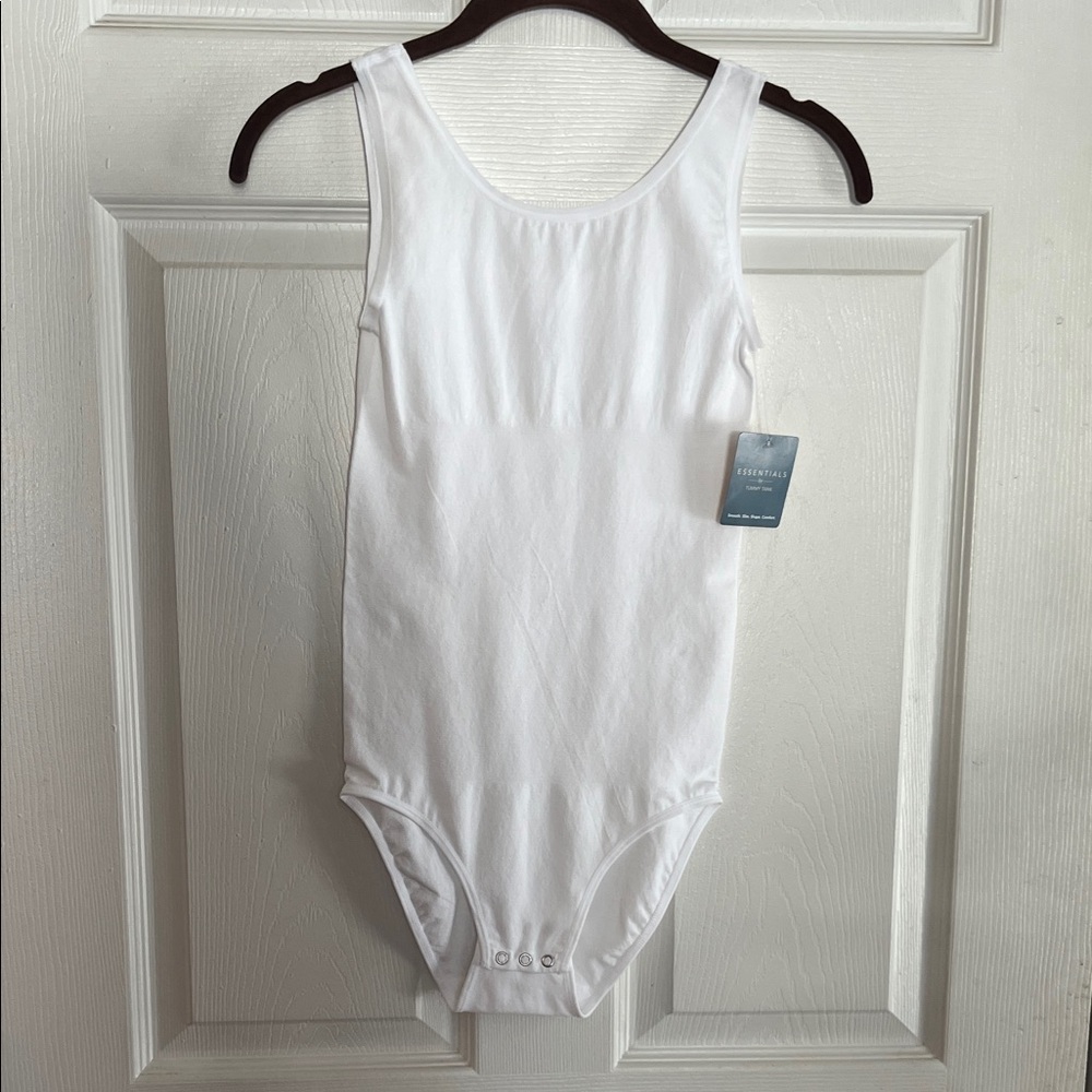 White Shapewear Bodysuit